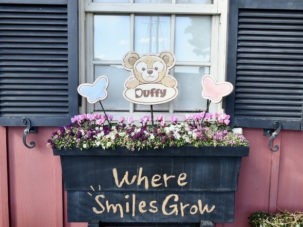 ディズニーシーのグッズディスプレイが話題