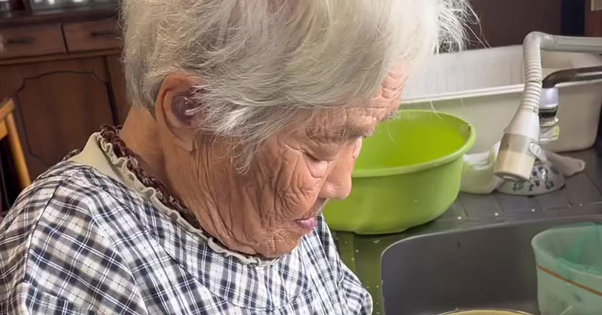 「こんなおばあちゃんになりたい」　95歳女性の“大量手作り料理”が150万再生　力強い“熟練の技”に「女性のかがみ」（1/3） | グルメ ねとらぼ