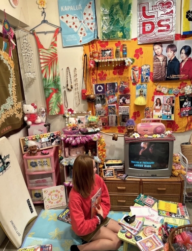 平成時代のコギャルを象徴する部屋