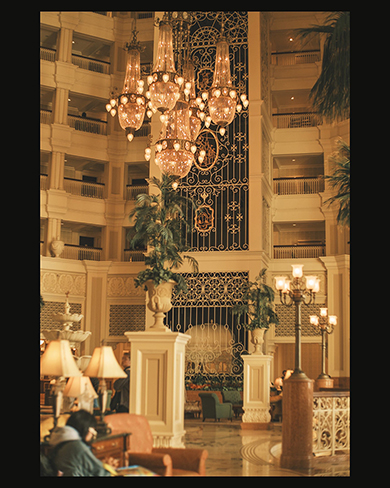 東京ディズニーランドホテルの優雅な朝