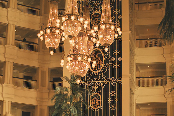 東京ディズニーランドホテルの優雅な朝