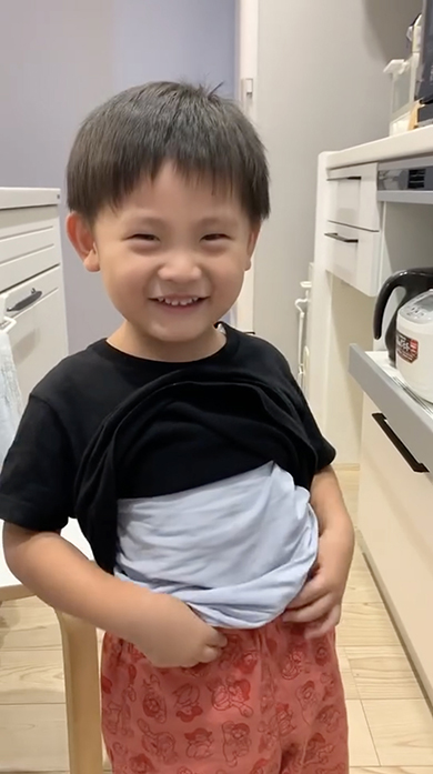 次男が号泣するまさかの理由