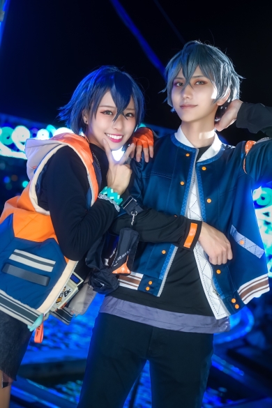 コスプレイヤー兄妹のビフォーアフター