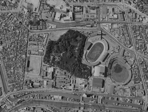 1961〜1969年の東京ドーム周辺の写真