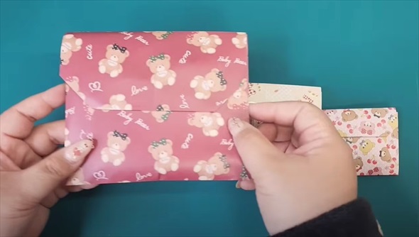 折り紙で大容量ケース