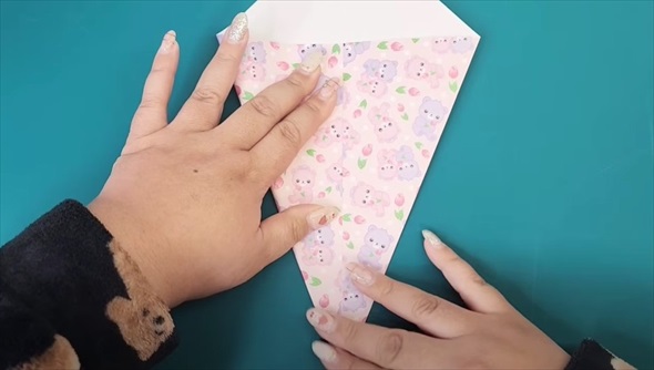 折り紙で大容量ケース