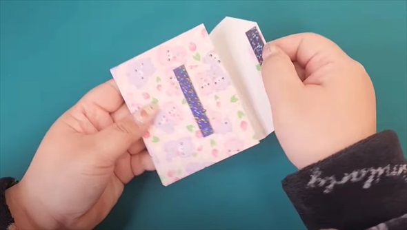 折り紙で大容量ケース