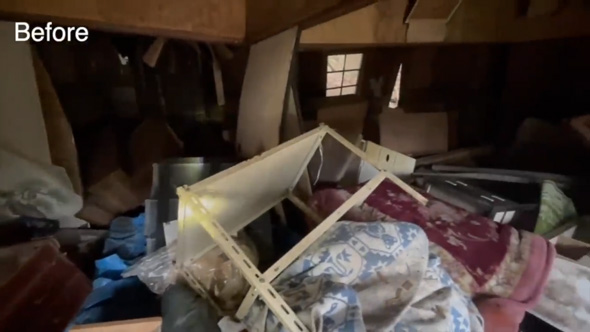 荒れ果てた 廃墟 片付け 田舎 移住 納屋 母屋 変化 2年間 ビフォーアフター 高知