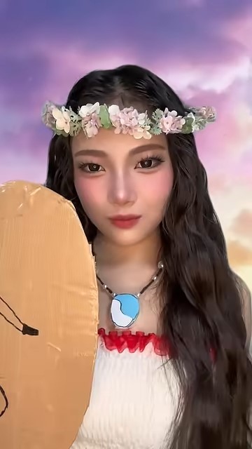 メイクでモアナに変身！