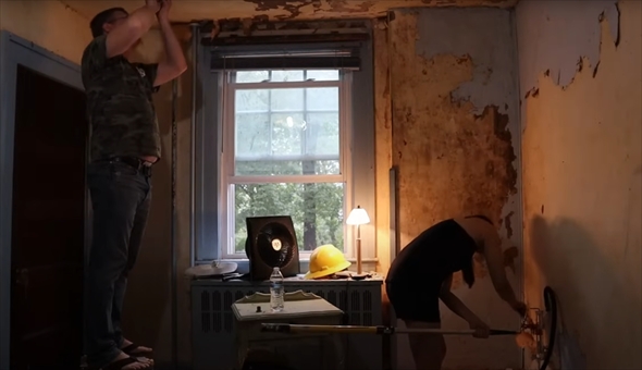 寝室を500ドルでリノベーション