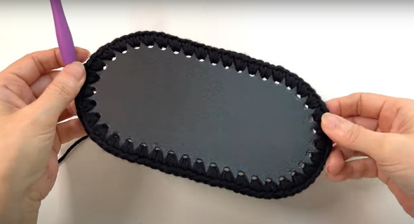 バッグの編み方