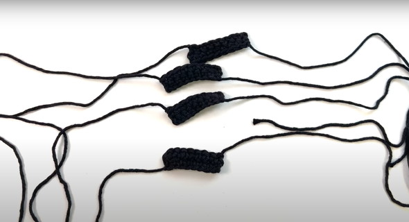 バッグの編み方