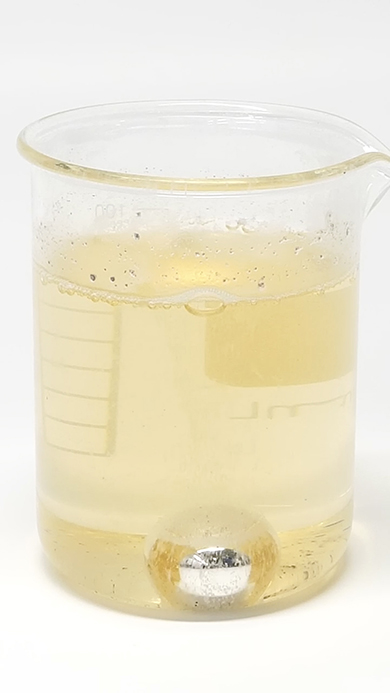 ナトリウムカリウム合金を凍らせてみた