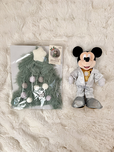 ぬいぐるみコスチュームでミッキーが変身