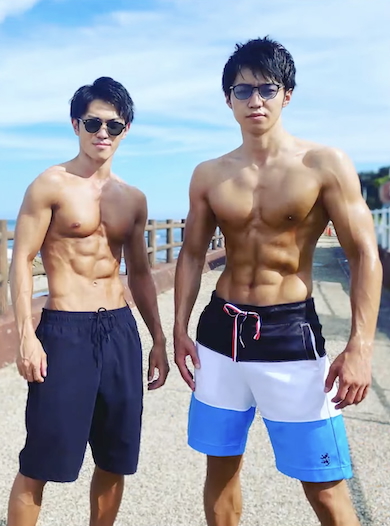 ガリガリから筋トレでムキムキに