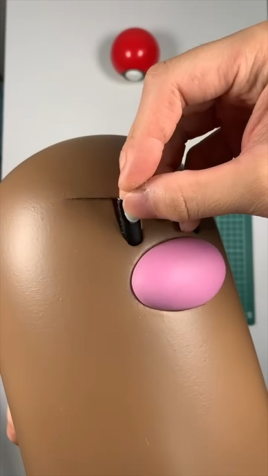 パーツを取り付けて……