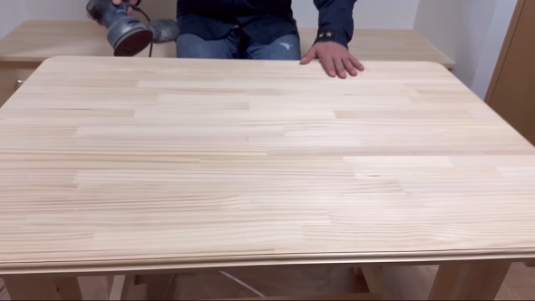 テーブルピカピカＤＩＹ