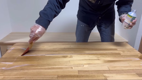 テーブルピカピカＤＩＹ