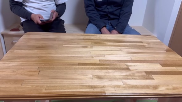 テーブルピカピカＤＩＹ