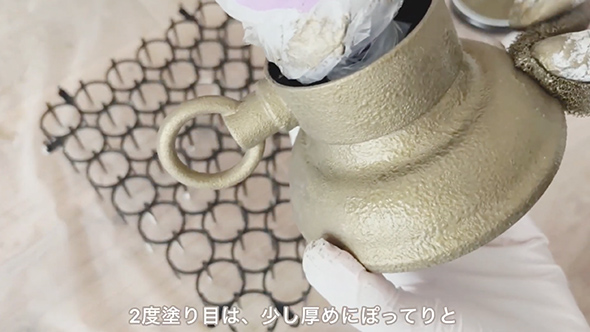 100均のランタンをリメイク