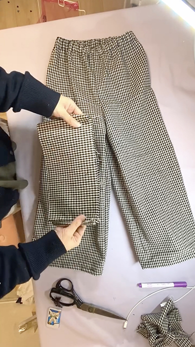 ほぼ100均材料で作った全身コーデ