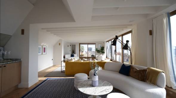 ロンドン・ケンジントンのペントハウス