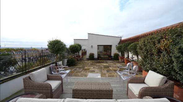 ロンドン・ケンジントンのペントハウス