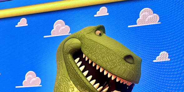 レックスとのグリーティング