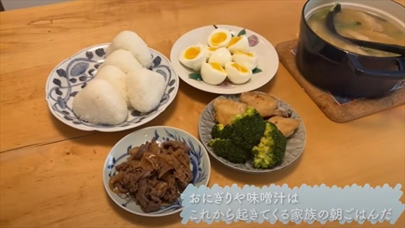 経営者ママがつくるがっつり朝ごはん