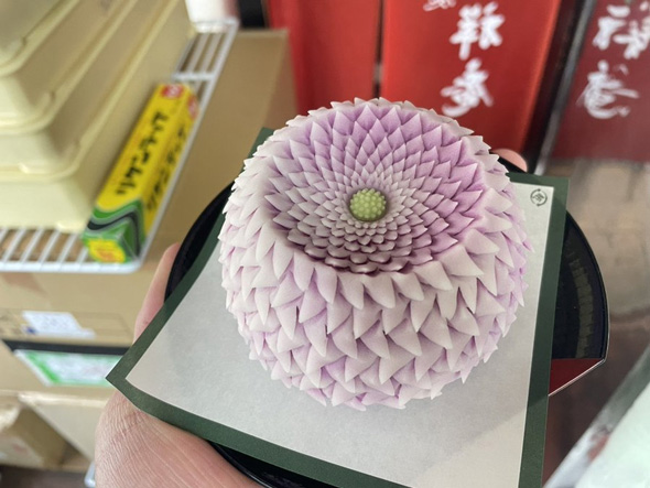 和菓子屋 バイト 難題 はさみ菊 切らせてみた きれい 腕前 店主 インタビュー