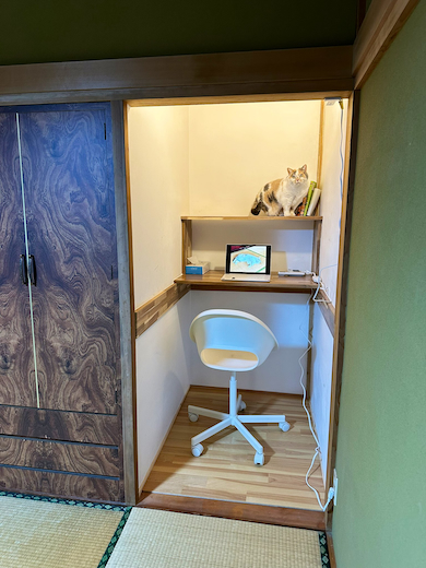 押し入れ改装後