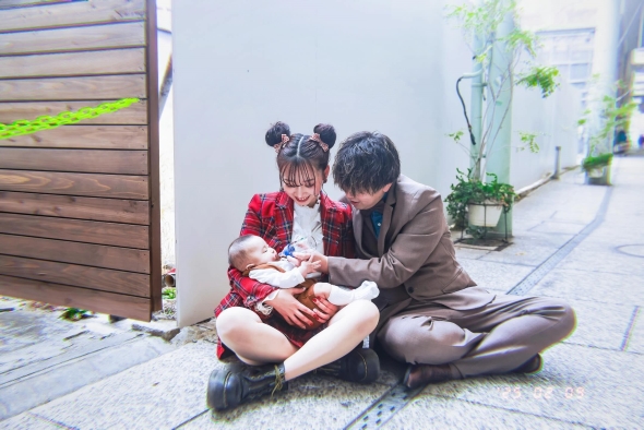 1年前のウェディングフォトと今