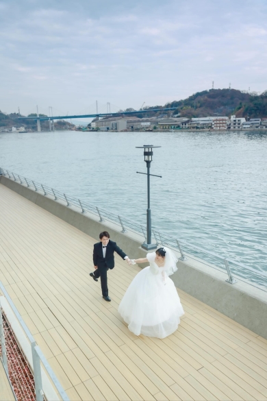 1年前のウェディングフォトと今