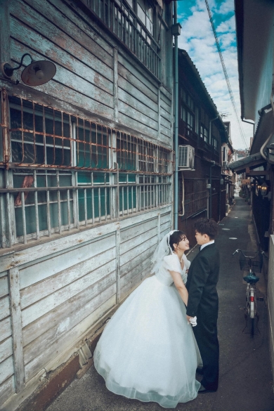 1年前のウェディングフォトと今