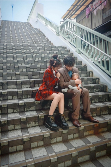 1年前のウェディングフォトと今