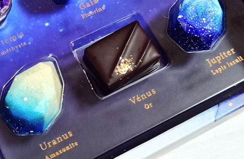 鉱物みたいなチョコレート