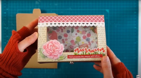 窓付き収納ボックスの作り方