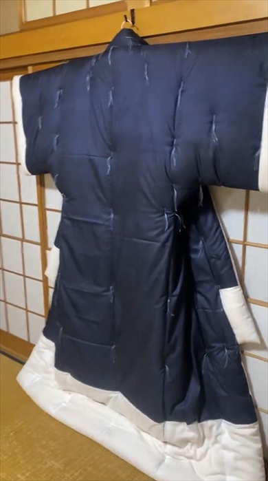 布団職人による夜着作り