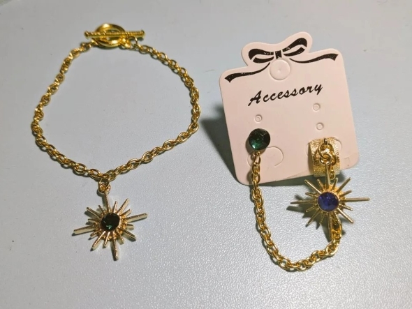 友達が購入したアクセサリー2点