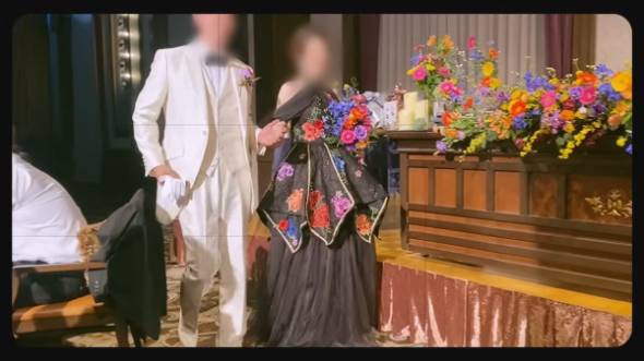 友人の結婚式用ドレスを制作