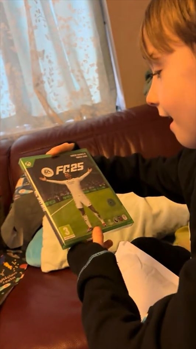 おじいちゃんにもらったクリスマスプレゼント→想像超えて大歓喜の孫