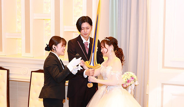 コスプレイヤーの結婚式