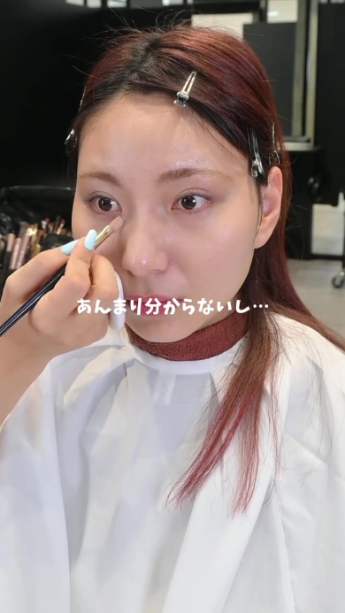 レッスン中の女性