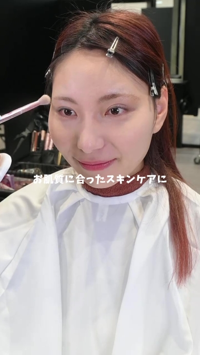 レッスン中の女性