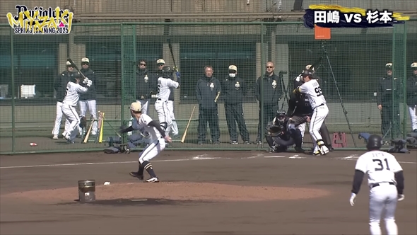 春季キャンプで激痩せしていたラオウこと杉本裕太郎