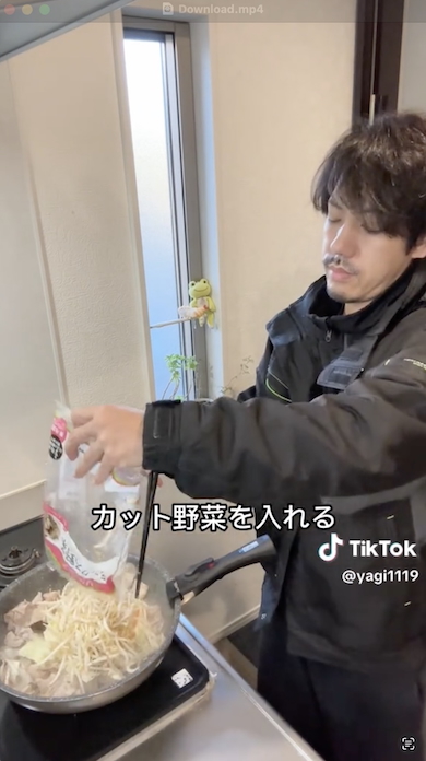 シングルファーザーが作る焼きそば弁当