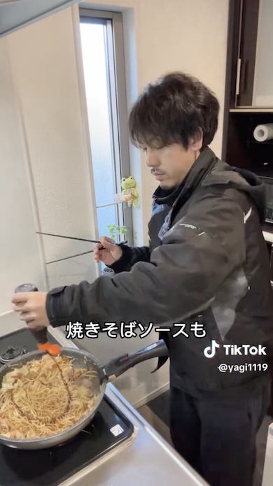 シングルファーザーが作る焼きそば弁当