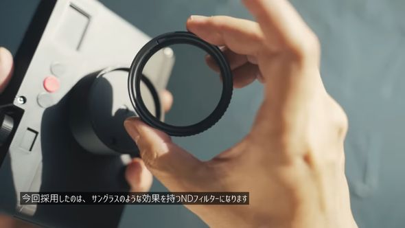 フィルターも取り付けられる「アンデジ3:Type-Theseus」