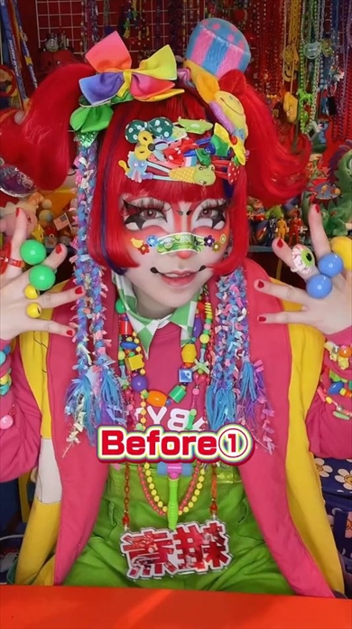 ド派手メイクのカラーリスト、男装メイクに挑戦