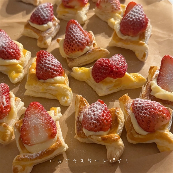 チョコやいちごが素敵に変身